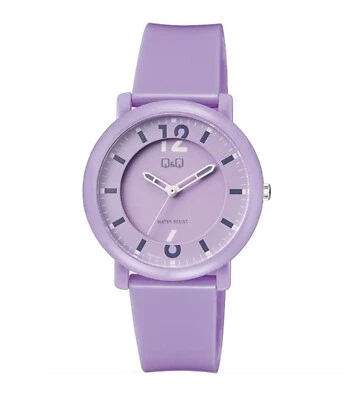 Q&Q Standard Analog Purple Slim Women's Watch - V36-003VY - Image 1 of 2