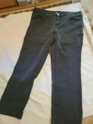 Womens Black Faded Glory Size 24w Pants - Image 1 of 4