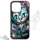 Cheshire Stained Glass Mad- Printed Rubber Clip Phone Case Cover For iPhone