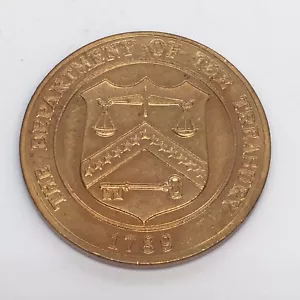 US Mint Coin Denver Colorado Department of the Treasury of 1789 38mm - Picture 1 of 2