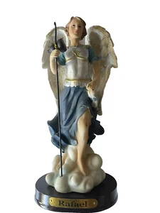 Arcángel San Rafael 8” Religious Figure St. Raphael Archangel - Picture 1 of 7
