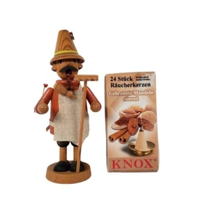 Erzgebirge Räuchermann Richard Glasser Gardner Mann Vintage Made in Germany - Bild 1 von 8