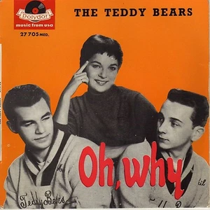 THE TEDDY BEARS OH WHY FRENCH ORIG EP 45 ORANGE PS 7" PHIL SPECTOR - Picture 1 of 1
