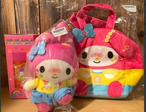 Sanrio Decora Pop My Melody Plush Doll & Fluffy Bag & stainless bottle set - Picture 1 of 6