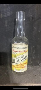 VTG 1889 Brand Sour Mash Kentucky Whiskey Labeled Cork Top Bottle - Picture 1 of 8
