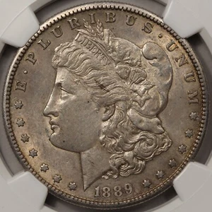 1889-S Morgan Dollar NGC AU-55 - Picture 1 of 4