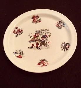 Plato infantil Arklow Simple Simon Met A Pie Man producto de Irlanda 7-1/2" - Imagen 1 de 7