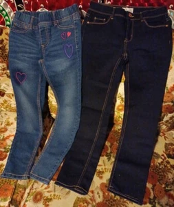  Girls Youth  Jean's **Jordache**/ **Route 66 ** Size 10 /Skinny  - Picture 1 of 6