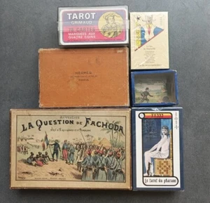 Lot of 6 various games including Hermes, Surrealist Tarot, The Question of Fachoda... - Picture 1 of 12