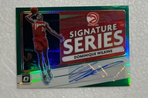 Dominique Wilkins Panini Optic Donruss 2020 Green Signature Series Autograph - Picture 1 of 2