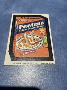 1974 Topps Wacky Packages Series 7th Series FEETENA