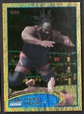 WWE 2012 (Topps) GOLD FOIL PARALLEL CARD (1:24 packs) #16 MARK HENRY