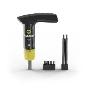 MAGURA T-HANDLE TORQUE TOOL 2.0 TO 8.0 NM INCL 6 BITS NEW 2702428 - Picture 1 of 2