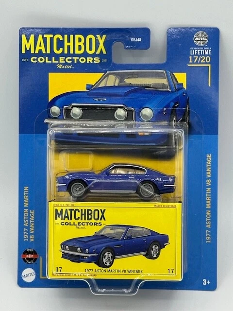 MATCHBOX COLECCIONISTAS 2024 MIX Z #17 1977 ASTON MARTIN V8 VANTAGE AZUL SALISBURY Foto 1 de 1