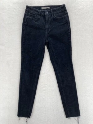 Joe's Jeans The Charlie Women's 26 Navy Blue Corduroy High Rise Skinny Ankle - Image 1 of 4