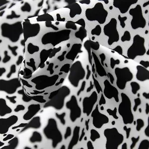 50 PIECE LOT 19"x17" Animal Cow Print 100% Cotton Twill Fabric Sewing Quilting - Picture 1 of 8