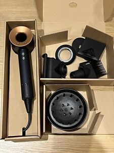 Dyson Supersonic Hair Dryer Special Prussian Navy Blue Rich Copper Gold REFURB