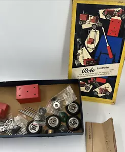 Vintage Effem Robo Constructor Set No. 1 New York Metal Construction Toy Set - Picture 1 of 8