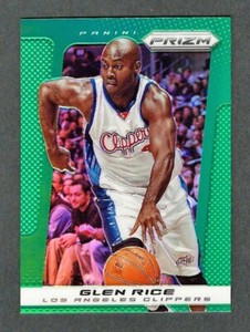 2013-14 Panini Prizm Green #258 Glen Rice Los Angeles Clippers