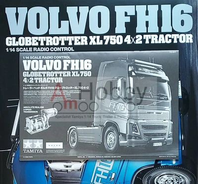 1/14 Tamiya Volvo FH16 Globetrotter 750XL Truck 56375 Instruction Book 11057754 - Image 1 of 4