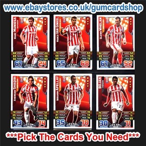 Match Attax 2015/2016 (Stoke City) *Please Choose Cards*