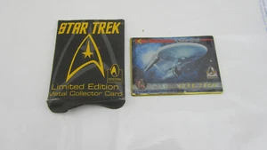 NUEVO - De colección 1996 Star Trek NCC-1701 metal edición limitada de 15000 tarjetas - Imagen 1 de 4
