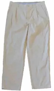 Neu ohne Etikett Ruderblazer Herren cremefarben Köper khakifarbene Hose ~ Größe wählen - Bild 1 von 7