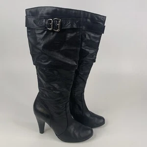 Bota de cuero hasta la rodilla Aldo, negra, talla 10 (41) - Imagen 1 de 14