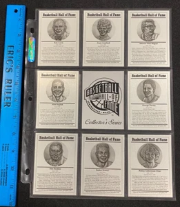 VTG NBA BASKETBALL L. E. /999 METALLIC CARD LOT #6 (8) CARNIL ENGLISH 11122B - Picture 1 of 7
