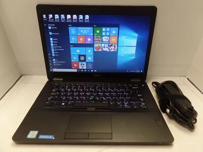 Dell Latitude E7470 14" i5-6300 2.4GHz 16GB 256GB SSD Win10P *GRADE A* - Image 1 of 4