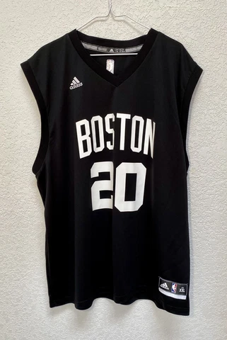 Adidas Boston Celtics Gordon Hayward #20 Black NBA Jersey Mens 2XL Rare & Unique Cover