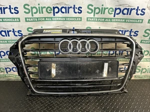 Audi A3 Front Top Main Grill Chrome Badge 5 Door 8V3853037 2012-2020 - Picture 1 of 14