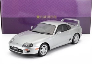 Kyosho 1/12 Toyota Supra MKIV (A80) cupé 1993 plata KSR12006S - Imagen 1 de 8