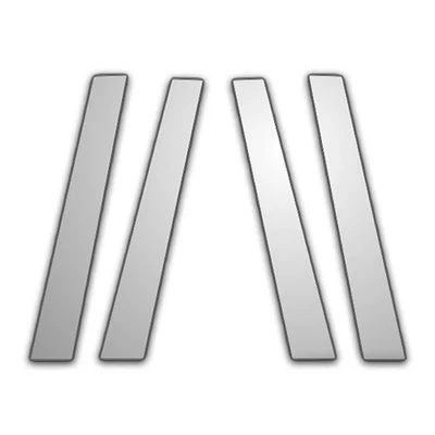 4Pc Chrome Pillar Post Trim for 91-96 Buick Park Ave - Image 1 of 2