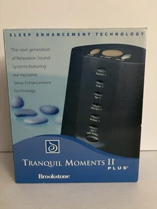 Brookstone Tranquil Moments II PLUS SIeep Sound Therapy - Brand New In Open Box - Picture 1 of 9