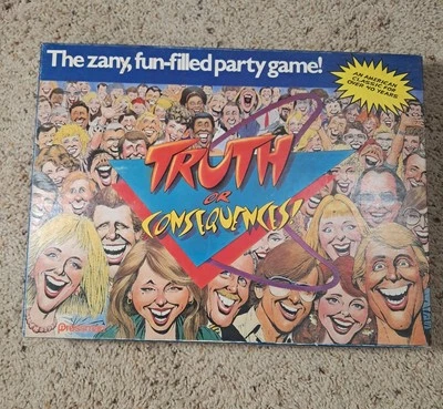 Truth Or Consequences! Game Vtg. 1987 Pressman - Image 1 of 4