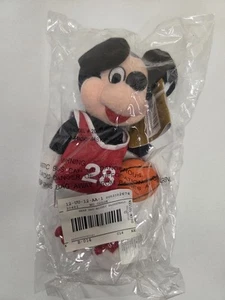 Sealed Basketball Mickey Mouse Bean Bag Plush Disney Store - Picture 1 of 9