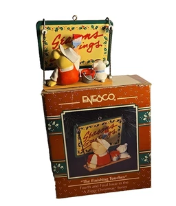 ENESCO "The Finishing Touches" A Ziggy Christmas Series 4th & Final Issue 1992 - Bild 1 von 4
