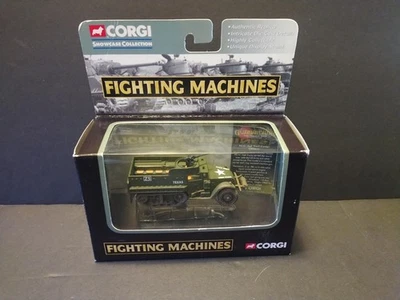 2002 CORGI Fighting Machines Die Cast M1 A1 HALF TRACK CARRIER CA90050 NIB XLNT - Image 1 of 4