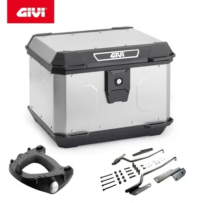 KIT BAULETTO 44LT [GIVI] ALP44A + PIASTRA CFMOTO 800 MT 2022 2023 2024 - Immagine 1 di 4