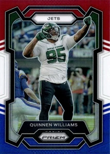 2023 Panini Prizm - Quinnen Williams #234 Red White & Blue Prizm  - Picture 1 of 2