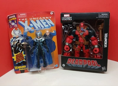 Lote Marvel Legends Venompool Deluxe & Warlord (Professor X) (EMBALAJE DAÑADO) Foto 1 de 4