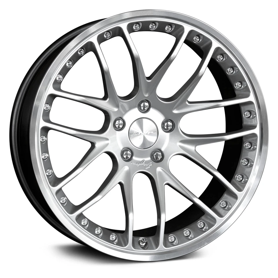 Breyton RACE GTP Wheels 21x9 (30, 5x120.65, 72.5) Silver Rims Set of 4 Foto 1 de 1