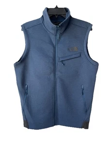 Nuevo Chaleco The North Face Azul Gris Cremallera Completa Soft Shell Apex Eco Para Hombres Mediano B9 - Imagen 1 de 9
