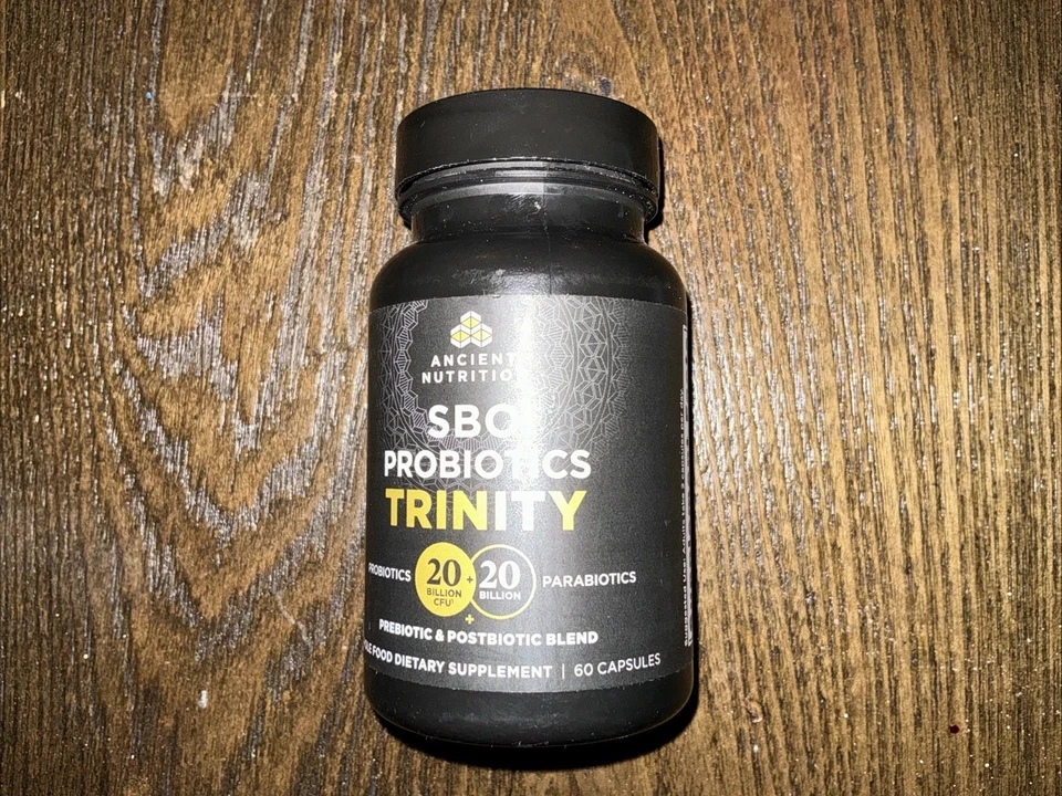 Ancient Nutrition SBO Probiotics Trinity 20 mil millones de UFC 60 cápsulas - caducidad 26/12 Foto 1 de 1