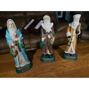 Estatuilla de Papá Noel vintage 1912 Francia 1901 Irlanda 1908 Rusia cerámica - Imagen 1 de 7