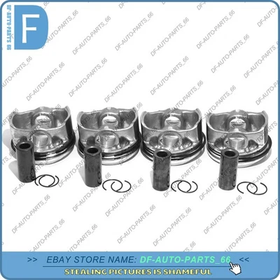 Juego de anillos de pistón de gran tamaño 83 mm +0,5 Φ23 mm para VW Escarabajo Audi A3 A4 A5 1,8 TFSI Foto 1 de 4