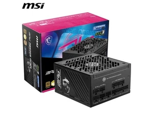 MSI MPG A850GS PCIE5, Fully Modular Gaming 850W Power Supply, 80+ Gold, Dual - Picture 1 of 5