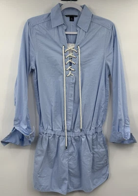 Женский комбинезон Victoria's Secret размер 6 эластичный пояс с длинным рукавом на шнуровке спереди - Изображение 1 из 4