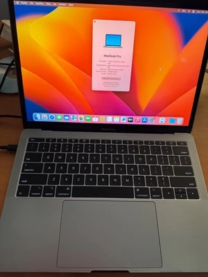 Apple MacBook Pro 13" A1708 2017 i5 8gb ram 256 SSD space grey (FX 39) - Immagine 1 di 4